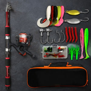 Complete Telescopic Fishing Rod Kit